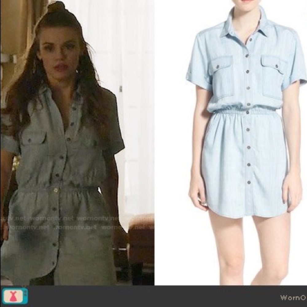 MAJOR ISO BP CHAMBRAY SHIRTDRESS